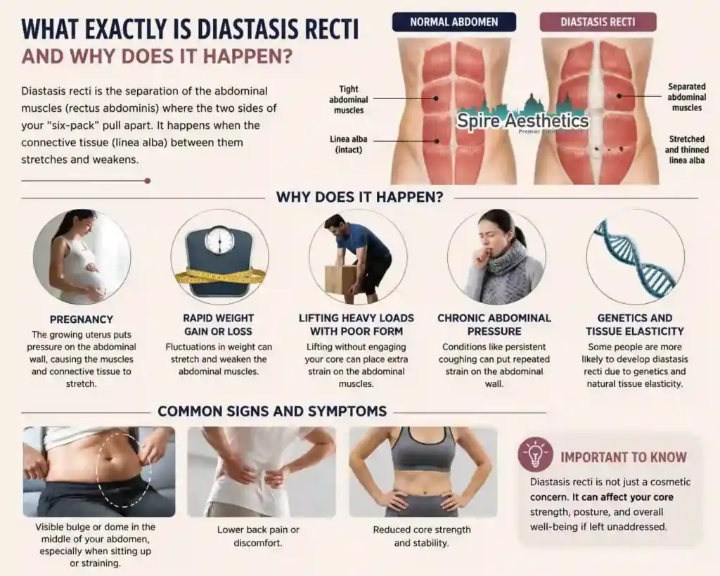 What Exactly Is Diastasis Recti and Why Does It Happen Colchester?