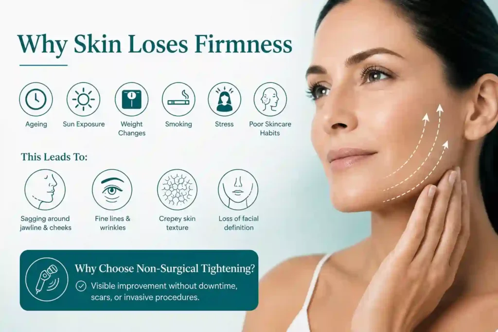 What Makes Skin Lose Firmness and Why Do People Seek Non-Surgical Tightening Colchester?