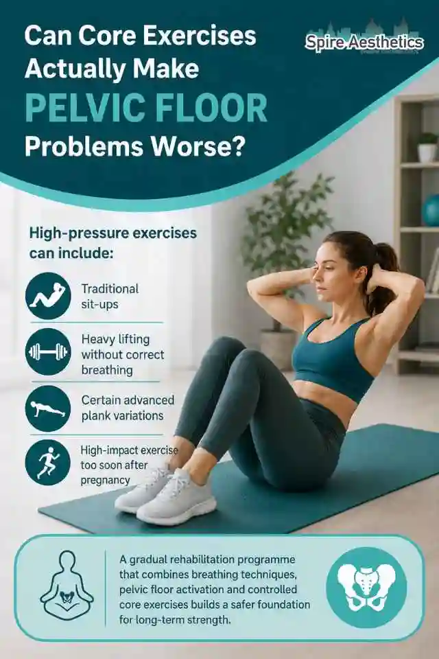 Can Strengthening Your Core Alone Actually Make Pelvic Floor Problems Worse Colchester?